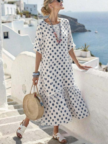 Women'S Casual Printed Dress
