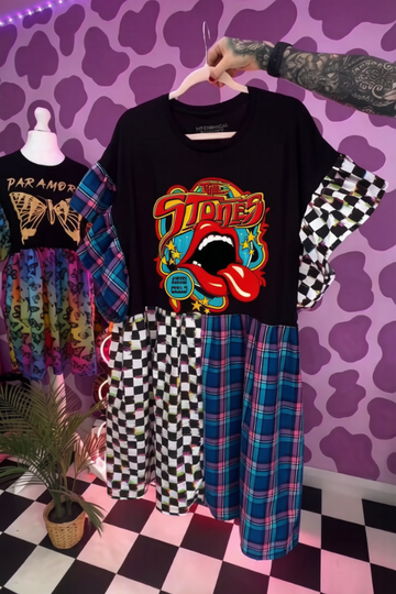 The Rolling Stones Recycled Dress