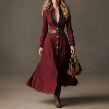 Women's Retro Design Dress