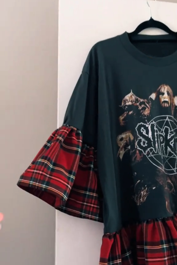 Vintage Slipknot Lowa Recycled Dress
